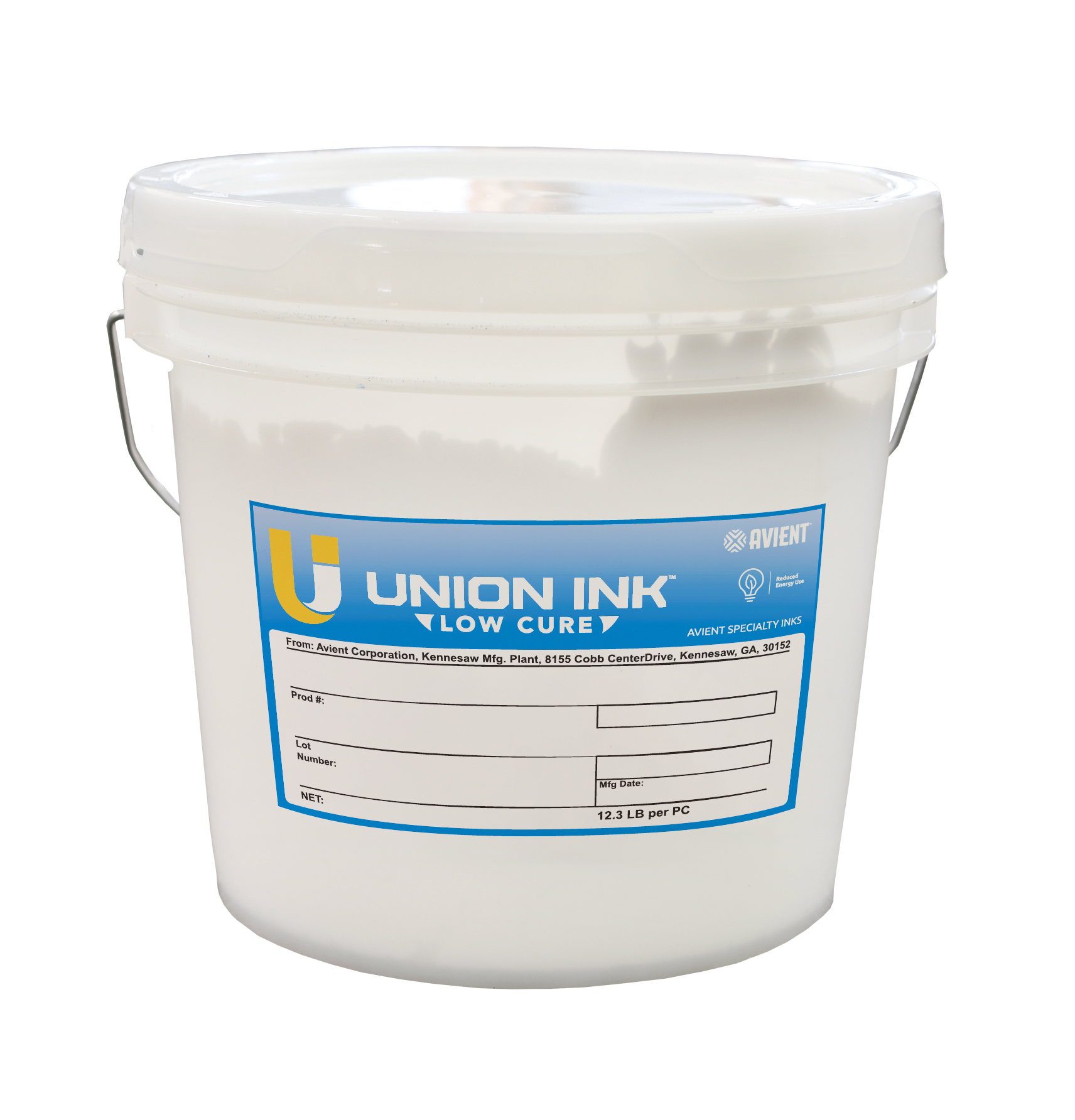 Union Ink™ UPLC1076 Sport LC Frosty Poly-White is high-opacity, low bleed white ink with a soft finish, excellent coverage, great fiber mat-down, and dye blocking abilities for a wide range of fabrics. UPLC1076 utilizes Unions Ink's innovative low cure technology to cure prints as low as 250° F (121° C)